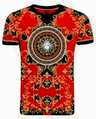 Men’s Bucheli Cotton T Shirt,Italian Style,Slim Fit,Stretch S M….A18.A