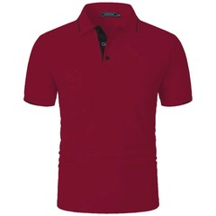 Men Breathable Summer Polo Shirt Beach Casual Tshirt Top Daily Fit Tee Gym Gift