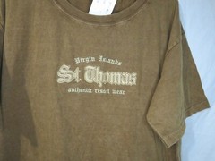 Virgin Islands st, Thomas authentic resort wear Vacation Souvenir Shirt XXL New