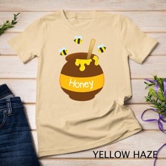 Honey Pot Cute Bee Buzzing Beehive Flying Funny Beekeeping Unisex T-shirt