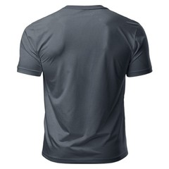 DYX Oversized Gray Unisex 100% Cotton Crew Neck T-Shirt Gym and Streetwear Tee