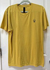 Bones Ring Spun Octopus Graphic Yellow T-Shirt M Triblend Soft Mexico Thrashed