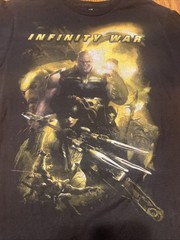 Official Avengers Infinity War Thanos T Shirt Men’s M