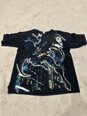 90s Vintage Resurrection BATMAN Mens XL Peyote Mexican Bootleg