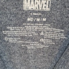 Marvel Avengers Captain America Shirt Mens Medium Blue Graphic Tee Comic Book