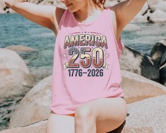 America Patriotic Comfort Tank Top