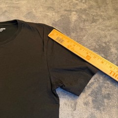 Goodthreads Black Cotton Short Sleeve Crew Neck T-Shirt Mens Size XS