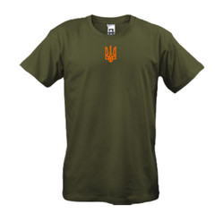 Ukraine Print T-shirt Ukraine Trident Coat of Arms Shirt Zelenskyy Unisex