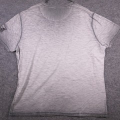 DarkBlack Shirt Mens XL Gray Henley Free Spirit Skull Graphic Tee 1976