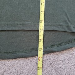 Vintage 90s Cabelas Plain Sz Large USA Made Olive Green T-Shirt Blank Outdoors