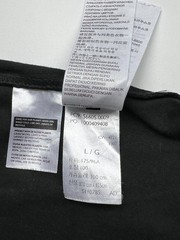 Levi’s Herren Logo Rundhals T-Shirt Schwarz Größe L Kurzarm Baumwolle