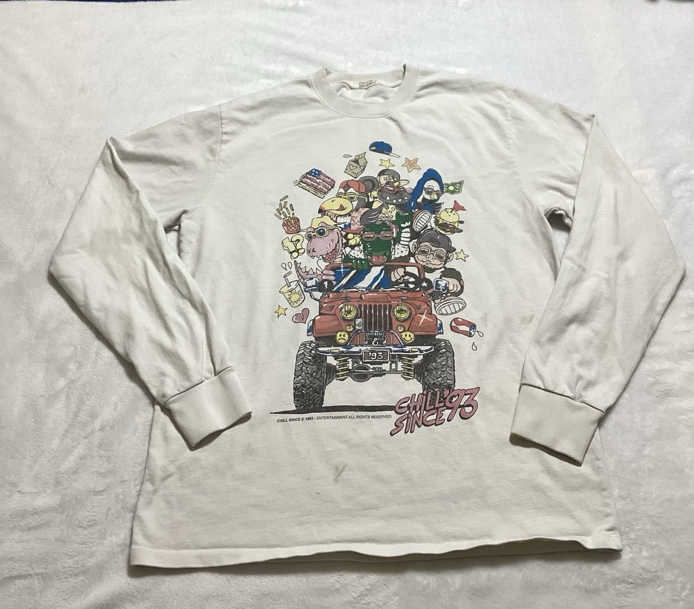 Vintage 1993 John Galt Graphic Long Sleeve Shirt
