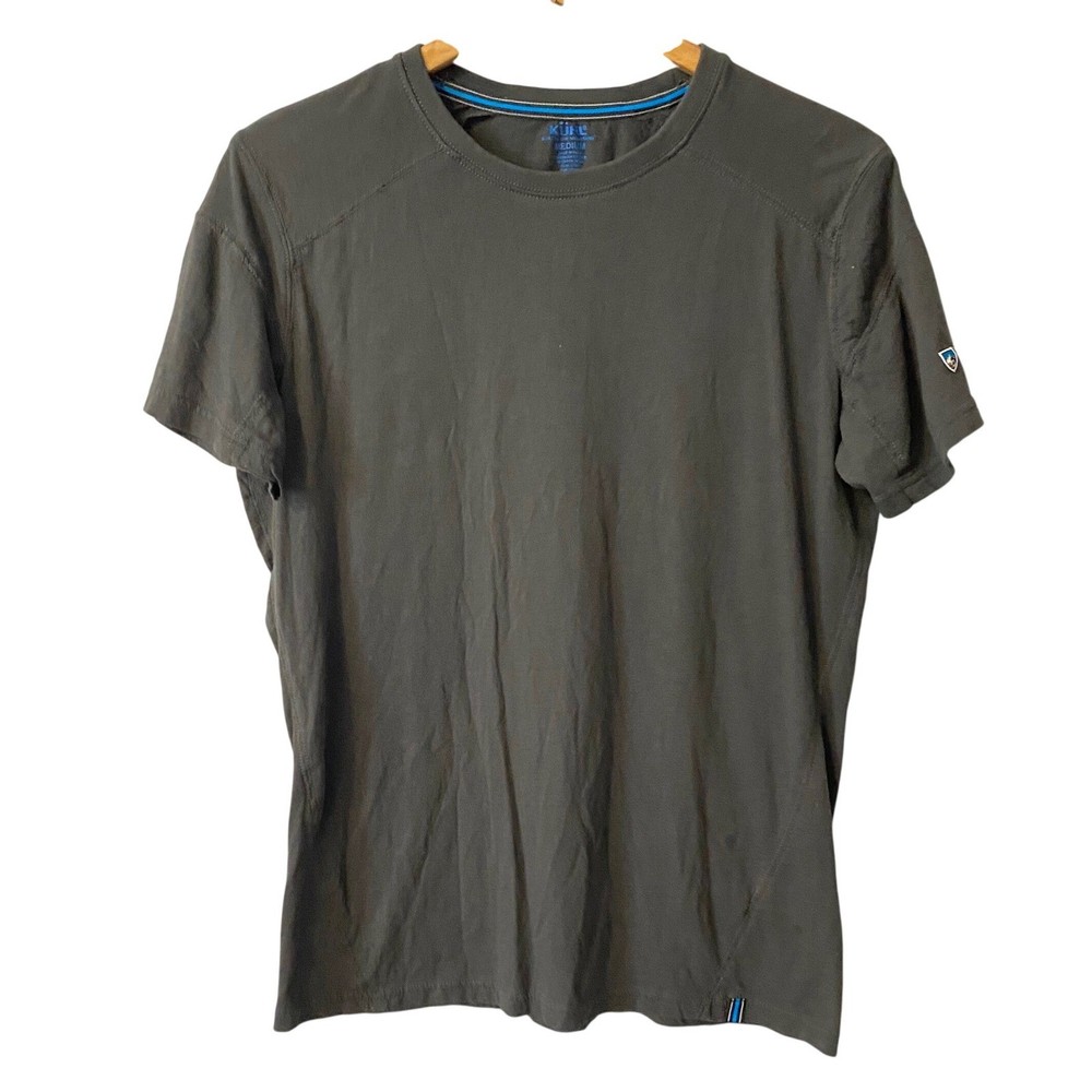 Kuhl Mens Organic Cotton Wildfibre Short Sleeve T-Shirt Hiking Outdoor Sz Medium