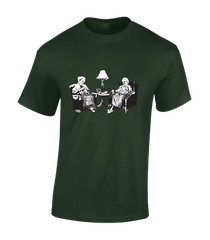 PUNK GRANNY BANKSY MENS T SHIRT MUSIC CLASSIC 80’S 90S RETRO DJ FUNNY TOP