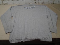 JNCO Jeans Freakshow Vintage T Shirt Size XL Gray Back Hit Long Sleeve Tee