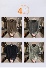 Men Luxury Fashion Trend Butterfly Ripped Hole Casual Summer Streetwear T-Shirt