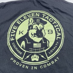 5.11 Tactical tee shirt K9 do not pet courage loyalty proven in combat Large