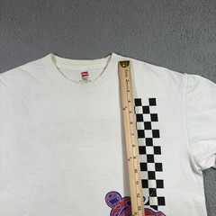 del amo motorsports redondo beach CA t shirt mens M white fair condition