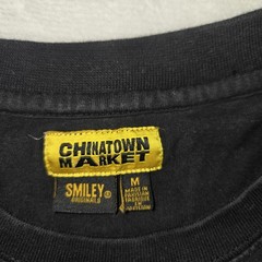 Chinatown Market Mens Smiley Original Black Short Sleeve T Shirt Size M