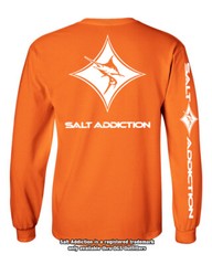 Salt Addiction t shirt saltwater fishing apparel life Marlin ocean performance