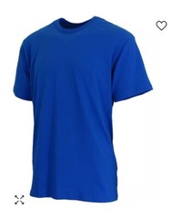 Mens Royal Blue 100% Cotton T Shirts High Quality, Soft /Breathable Size X-Large