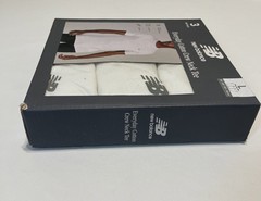New Balance Men’s Size L 3 Pack White Tag Free Cotton Crew Neck Tee NIB