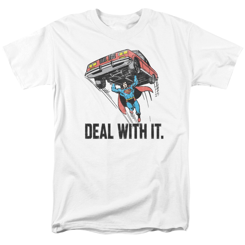 DC Comics – Originals – Superman Deal With It – Adult T-Shirt