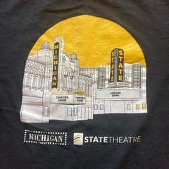 MICHIGAN THEATER / STATE THEATRE ANN ARBOR MICHIGAN SHIRT movie film festival