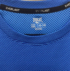 Everlast Brillant Blue TShirt Crew Neck Men’s XL Short Sleeve