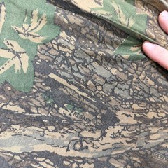 Vintage Ace Sportswear Shirt Mens 2XL Brown TreBark Camo Hunting Long Sleeve Tee