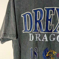 Gameday Couture Drexel Dragons Gray Graphic Logo Crew Neck T-Shirt Mens Size M