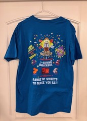 Universal Studios Weasley’s Wizard Wheezes Blue Harry Potter T-Shirt Size Large