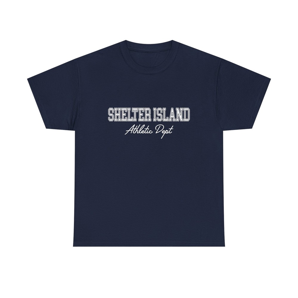 Shelter Island New York Vintage Coastal Y2k Aesthetic, Athletic Dept Tee