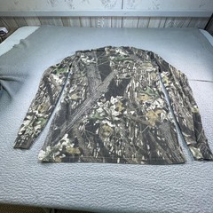 Vintage Mossy Oak Shirt Mens XLT Woodland Camo Hunting Long Sleeve Nature Y2K