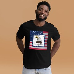 Patriot Day Unisex Staple T-Shirt – Bella + Canvas 3001 America USA Eagle