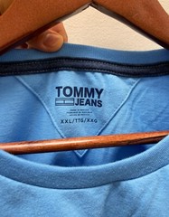 Tommy Hilfiger Men’s Short Sleeve Crew Neck T-Shirt Tee Script logo 78J4589_M