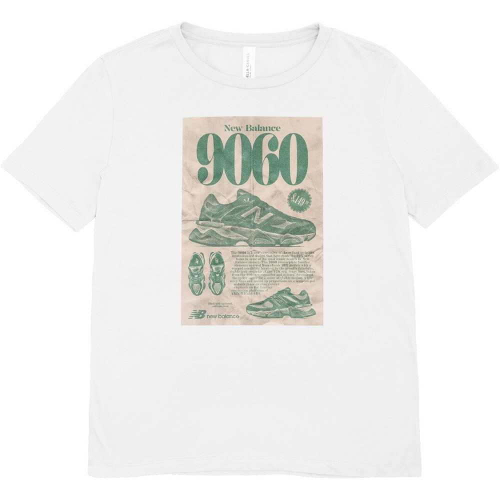 New Balance 9060 Graphic T-Shirt – Premium Athletic Wear for Sneaker Enthusiasts