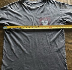 Garage Free Souls Distressed Music Festival T Shirt Sz Large Gray Grunge Tee