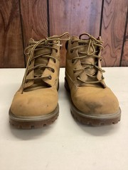 Skechers Boots Mens Size 5.5 Tan Work Lace Up Synthetic Leather Outdoor 93158L