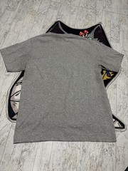 supreme new york tee size M heather grey 100% authentic