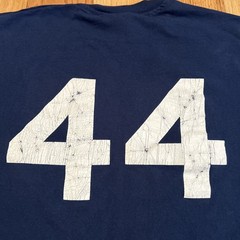 Vintage 1996 Warriors Softball T-Shirt Size XL #44 NCAA High School Intramural