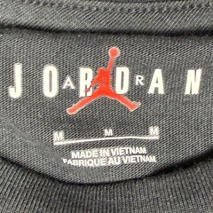 Jordan Mens Jumpman Embroidered T-Shirt Black DC7485-010 Medium NWT