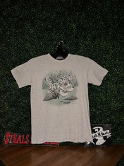 Vintage 90s Single Stitched White Baby Tiger Grey T-Shirt