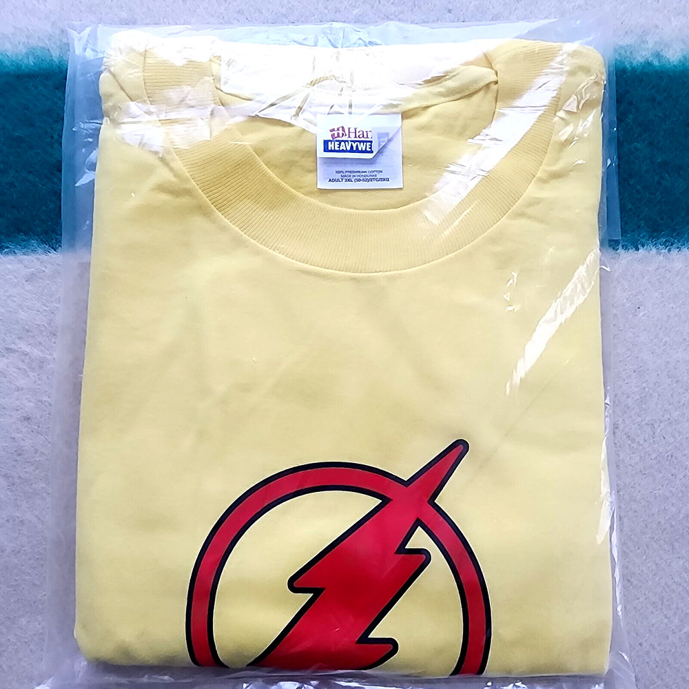 THE FLASH Shirt 2004 Graphitti Comics DC Comic Book 2XL NIB