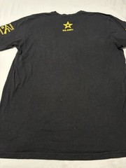 Grunt Style Army Shirt Mens XL Black Yellow American Flag Patriotic