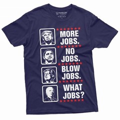 Mens Funny Anti Biden Shirt What Jobs Trump Conservative 2024 Republican Tee