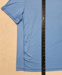 Soybu Shirt Mens Large Blue Performance Stretch Yoga Running Training Athletic