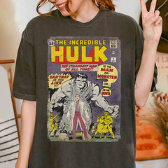 The Incredible Hulk Classic Retro Comic Unisex T-shirt Kid Shirt Hoodie 200054