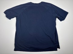 Duluth Trading T Shirt Men 2XL Navy Relaxed Fit Longtail Casual Workwear Tough