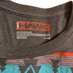Tony Hawk Men’s Heather Gray Aztec Striped Short Sleeve T Shirt NWT Size M